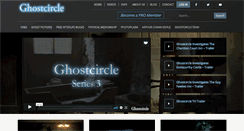 Desktop Screenshot of ghostcircle.com